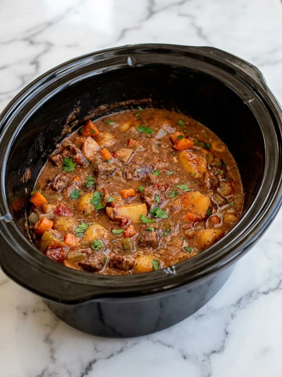 Slow Cooker Venison Stew Recipe