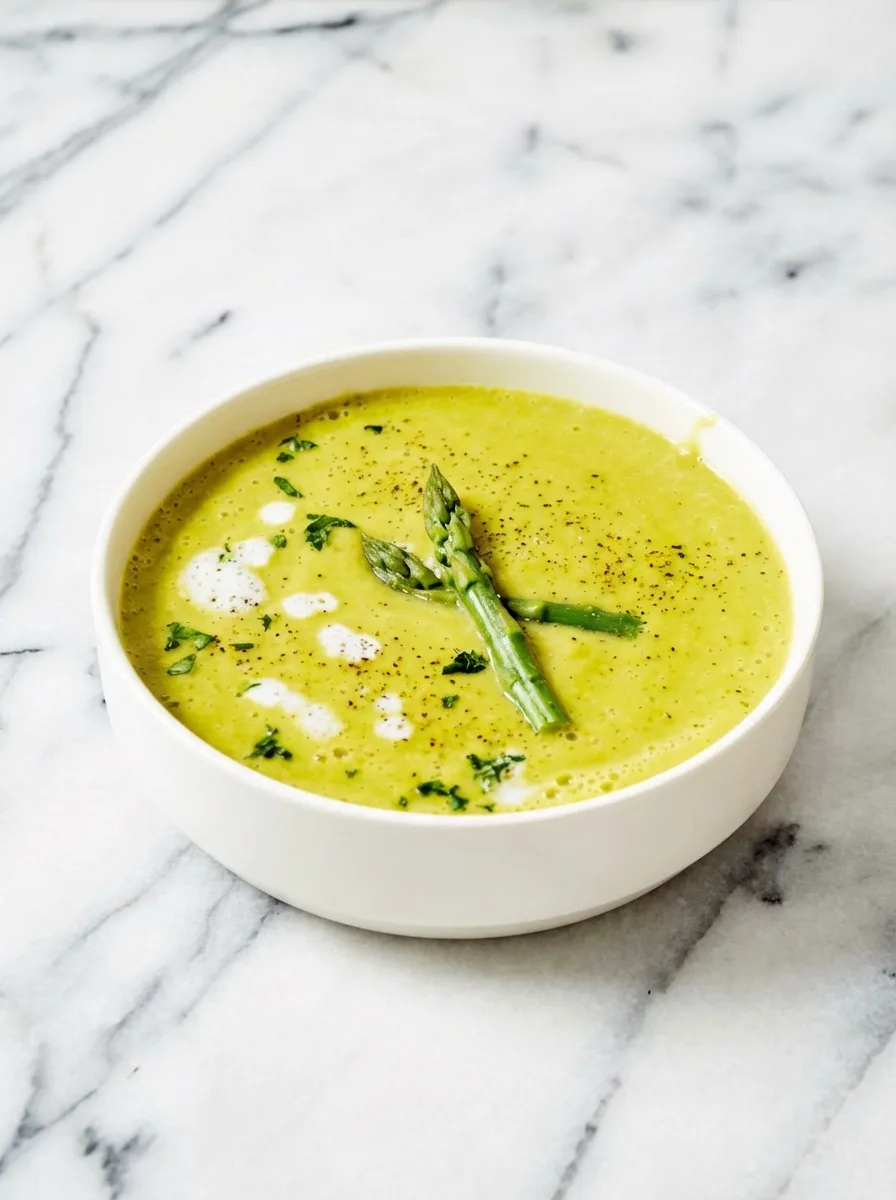 Asparagus Soup (Healthy Vegan Recipe)