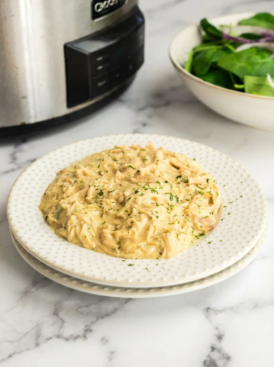 Crock pot Creamy Ranch Chicken Recipe