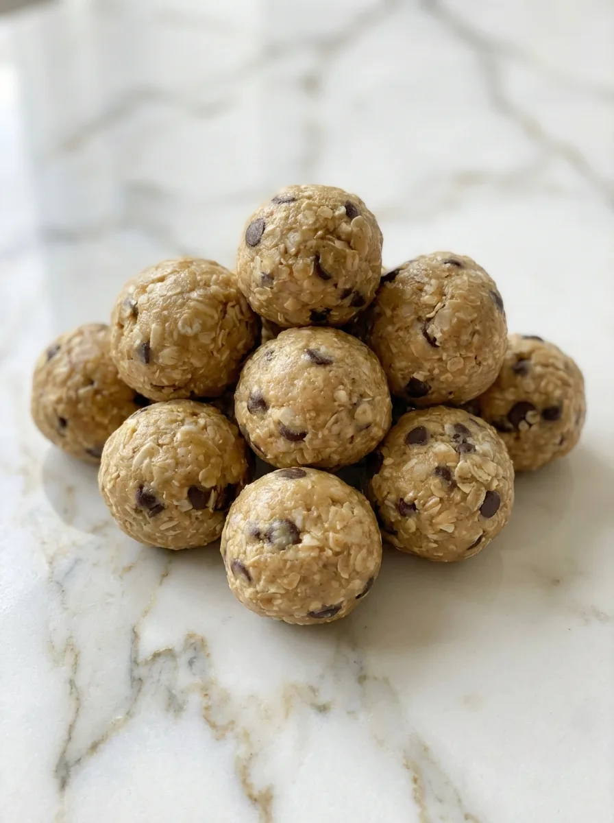 4 Ingredient Energy Oatmeal Balls