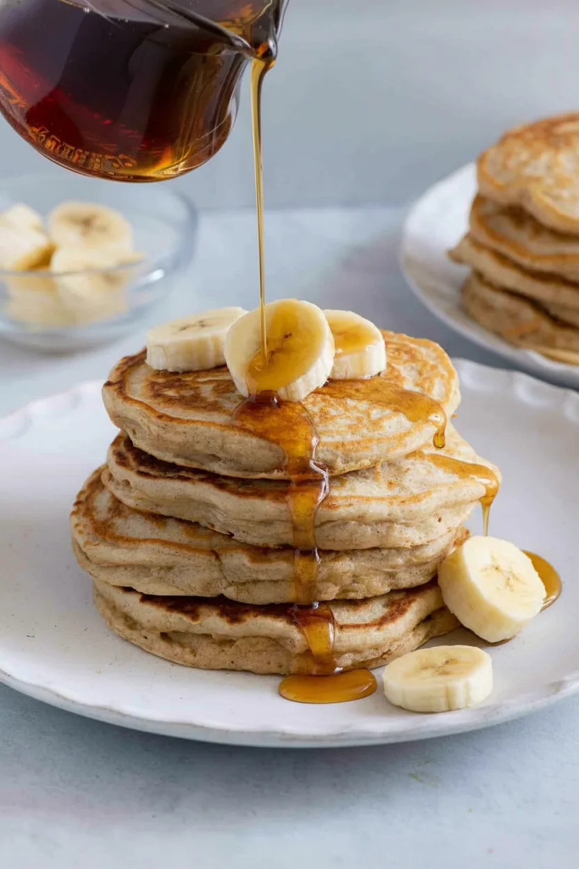 Fluffy Banana Pancakes Recipe