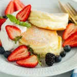 Fluffy Japanese Soufflé Pancakes