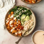 Healthy Chicken & Sweet Potato Rice Bowl