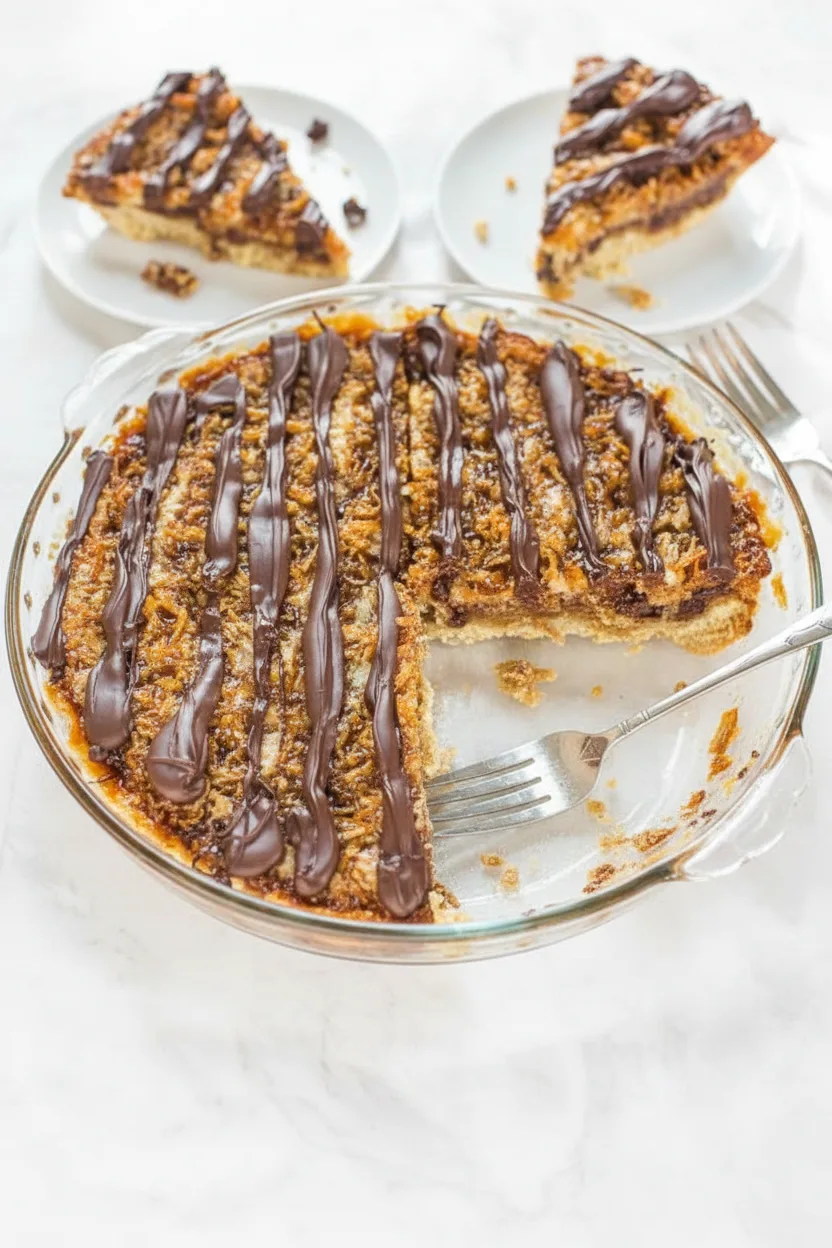 Samoas Cookie Pie