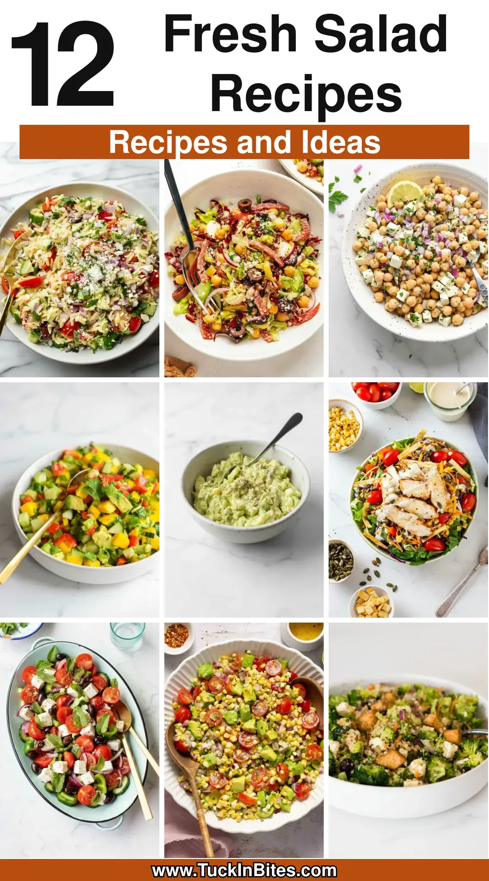 12 Fresh and Flavorful Salad Recipes for Any Occasion