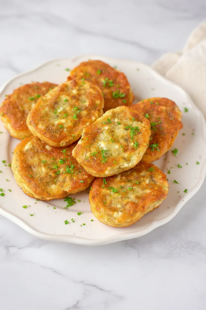 Air Fryer Garlic Bread Bites
