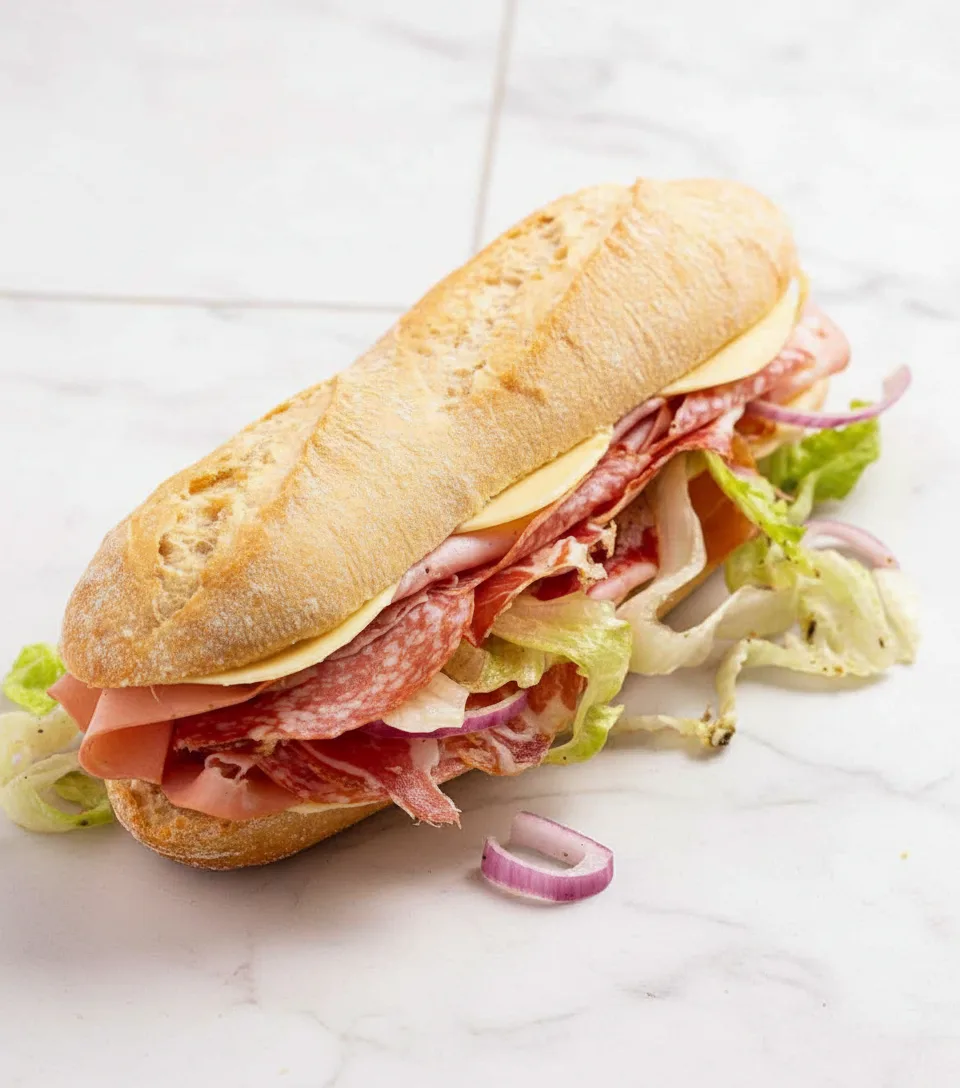 Baked Italian Grinder Sandwiches