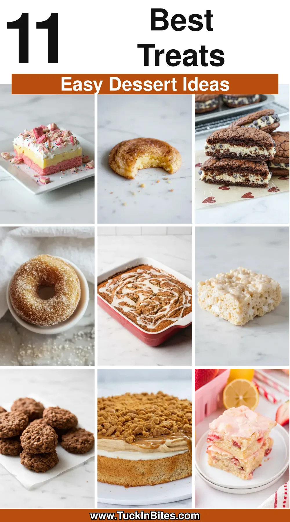 11 Best Treats: Easy Dessert Ideas for Any Occasion