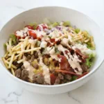 Cheeseburger Salad Bowl