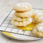 Chewy Lemon Crinkle Cookies