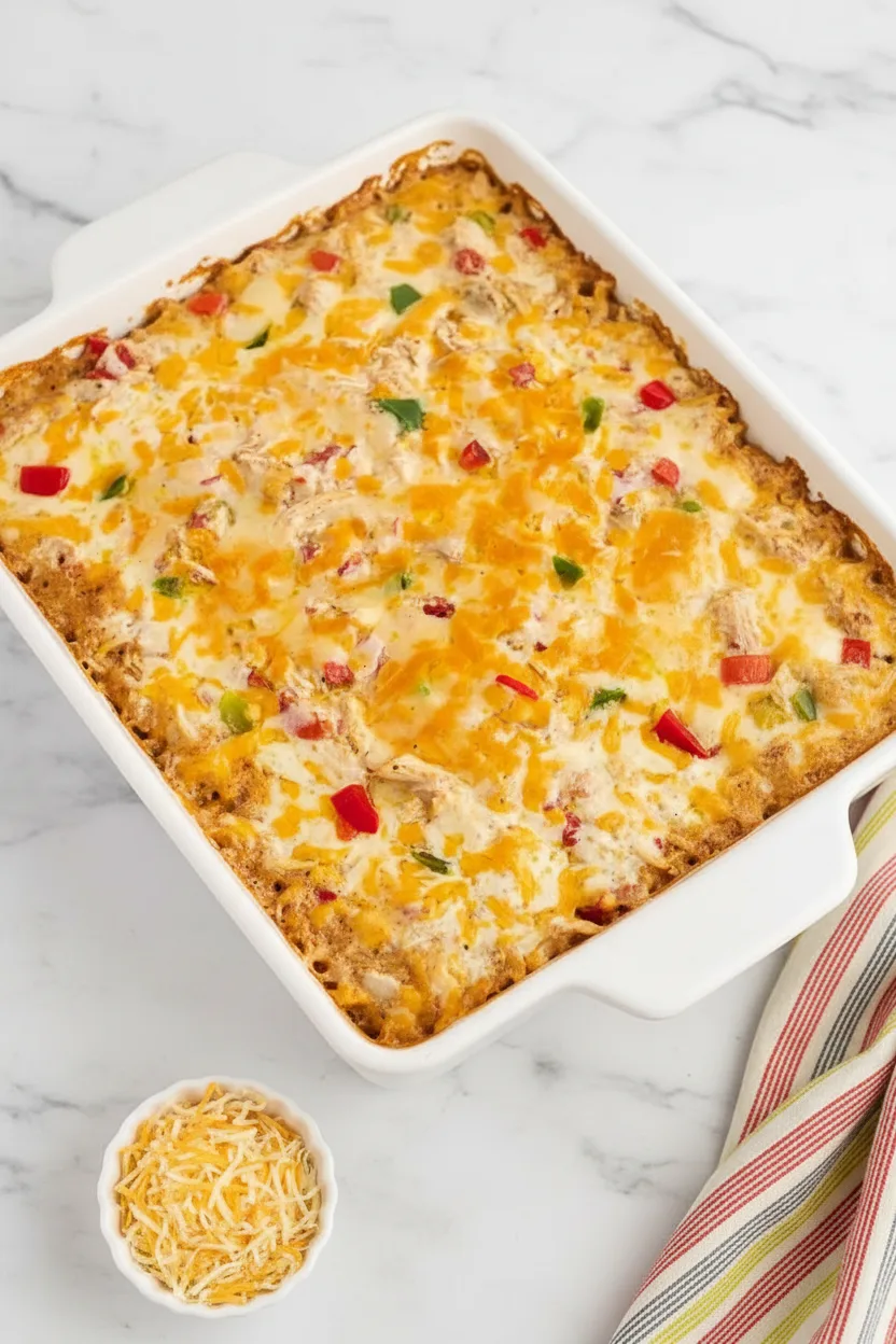 Chicken Fajita Casserole