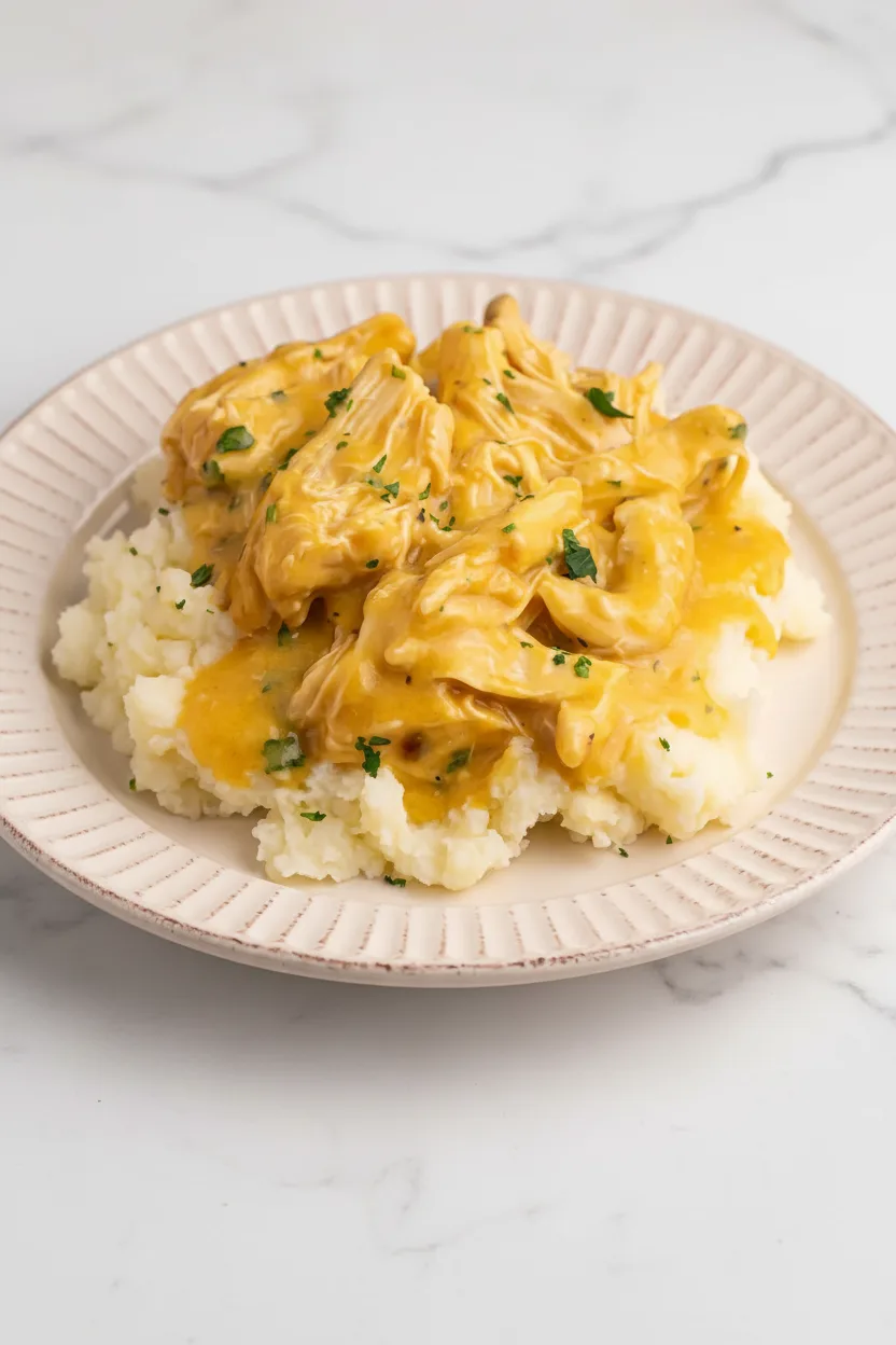 Crockpot Chicken & Gravy