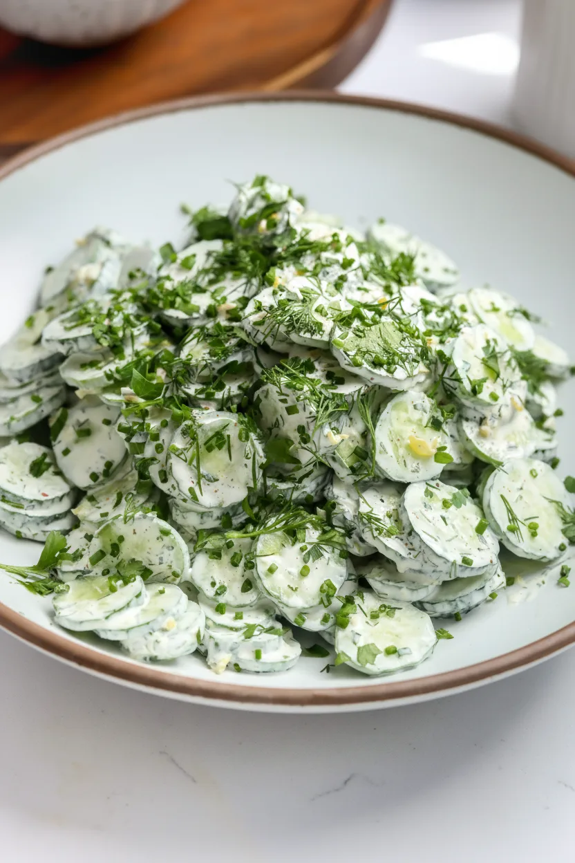 Cucumber Ranch Salad