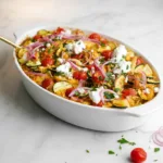 Dump-and-Bake Chicken Tzatziki Casserole