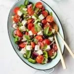 Greek Salad with Fresh Feta