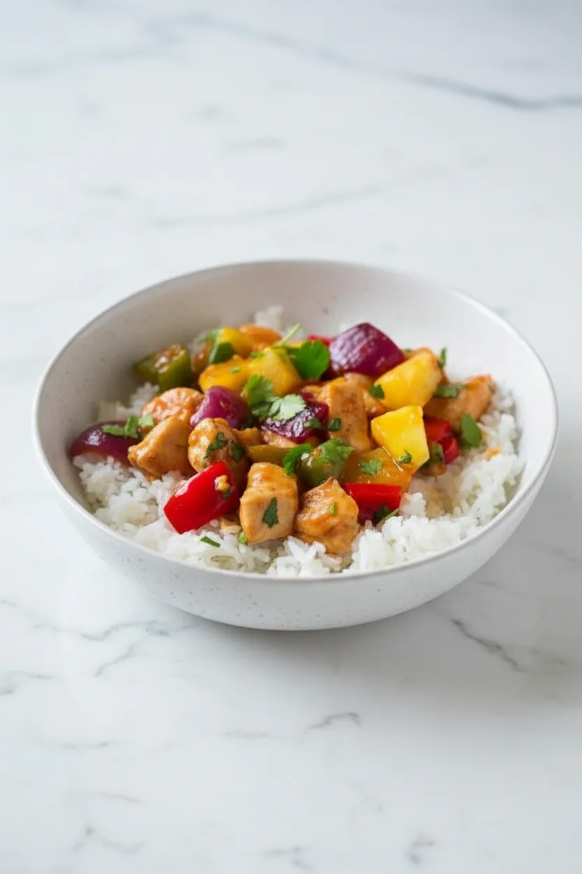 Hawaiian Chicken Sheet Pan