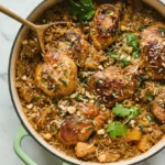 Hawaiian Chicken with Coconut Rice