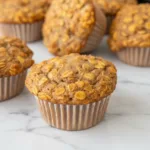 Healthy Banana Oatmeal Muffins