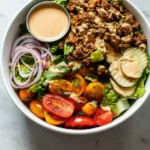 Healthy Burger Bowls with Special Sauce