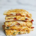 High-Protein Chicken Ranch Quesadilla