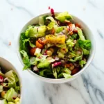 Italian Chopped Salad with Fresh Vegetables