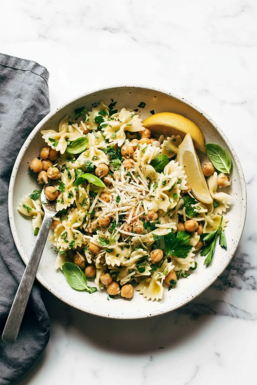 Lemon Herb Pasta Salad