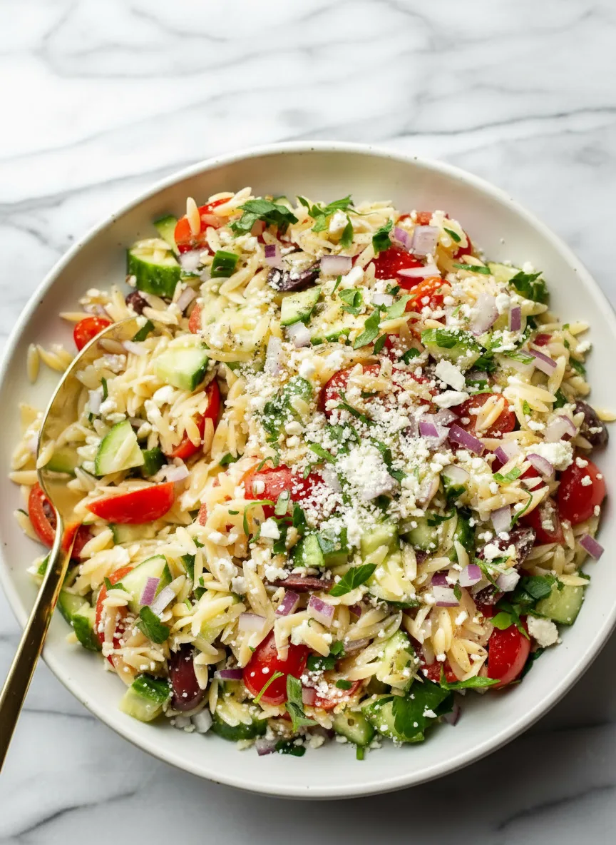 Mediterranean Orzo Salad