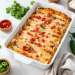 Queso Chicken Enchiladas