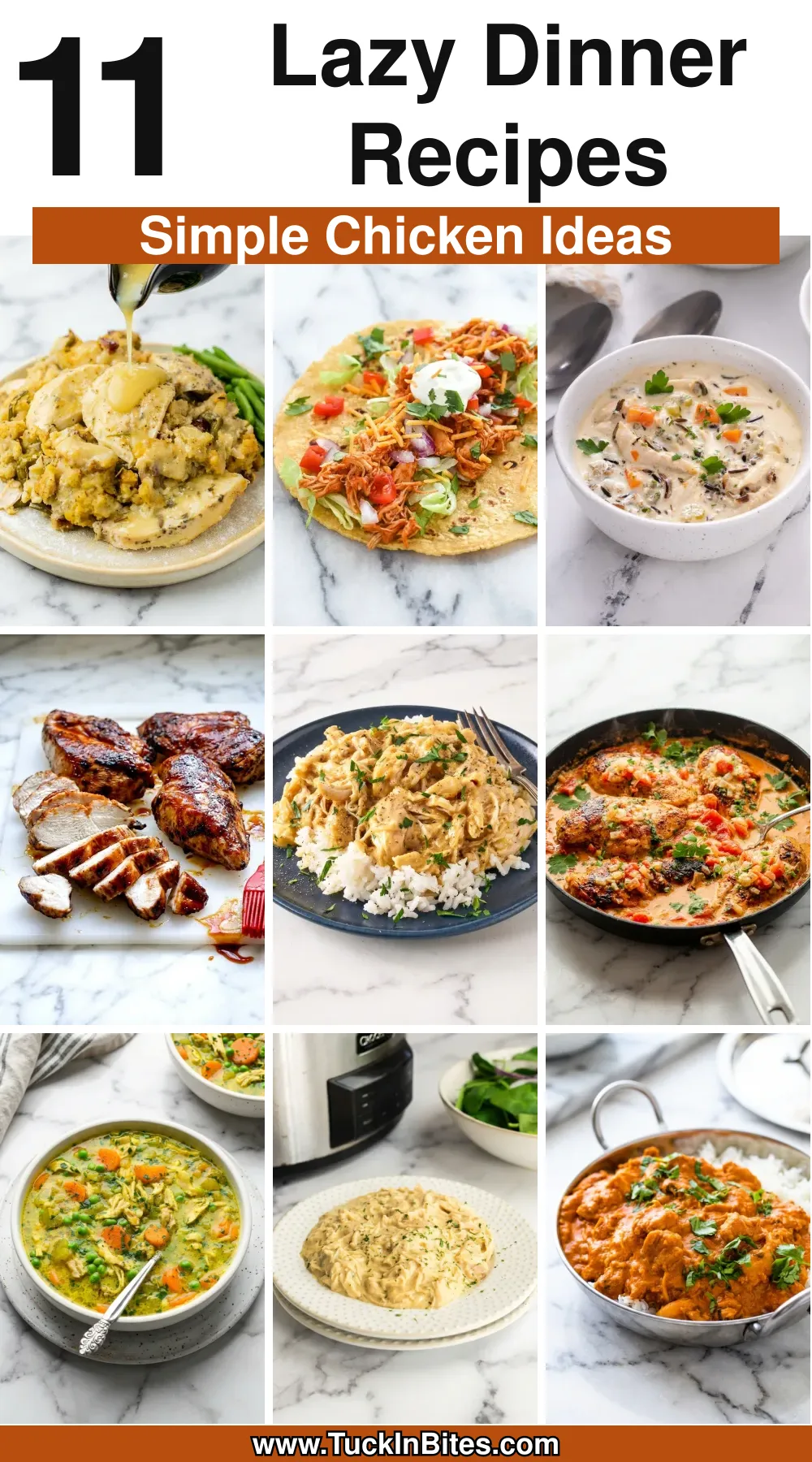 11 Simple Chicken Recipes for Lazy Dinners