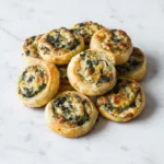 Spinach Cheese Pinwheels
