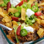 Walking Taco Casserole