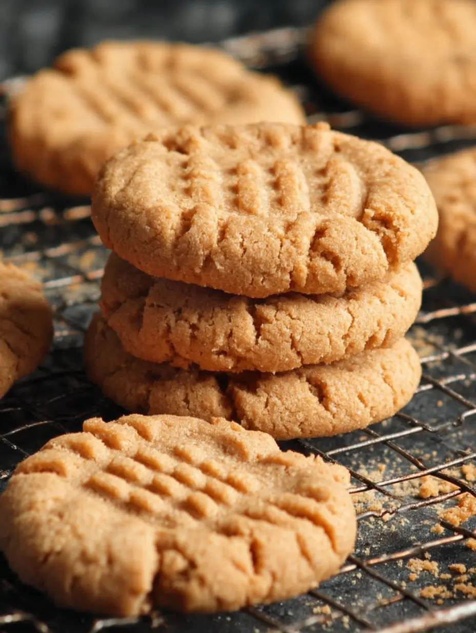 3 Ingredient Peanut Butter Cookies