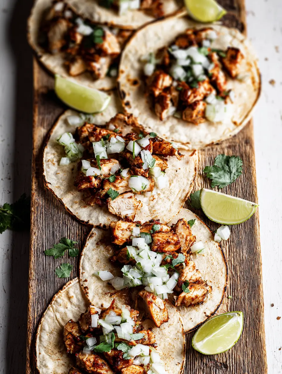 Authentic Mexican Chicken Tacos
