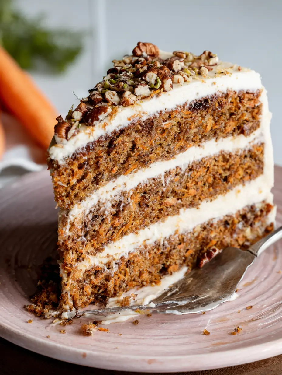 Brown Butter Carrot Cake with Creamy Frosting