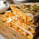 Buffalo Chicken Quesadilla Spicy Melt