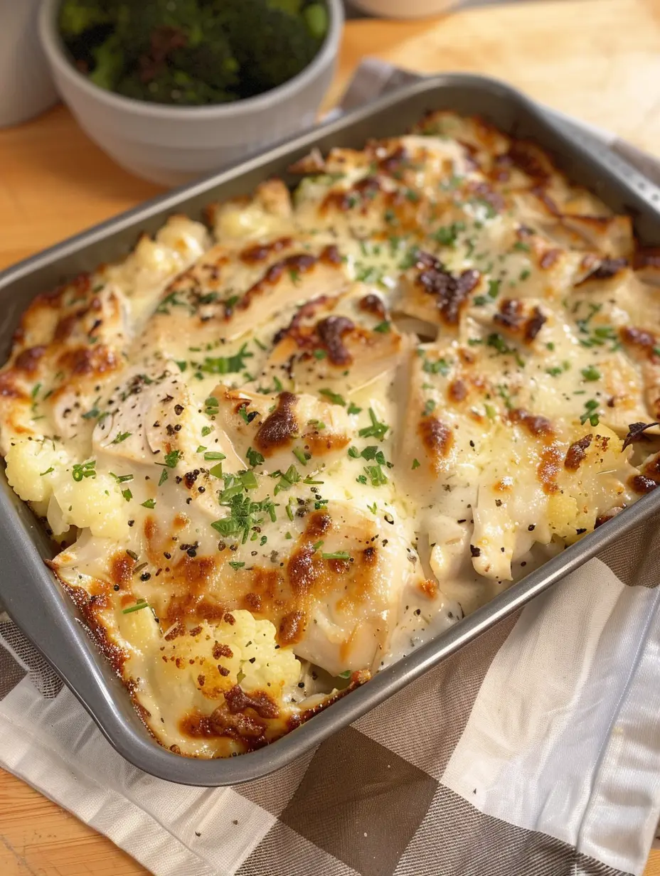 Chicken Alfredo Meal Prep