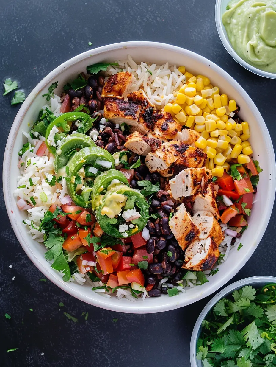 Chicken Burrito Bowls
