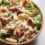 Chicken Caesar Pasta Salad Bowl