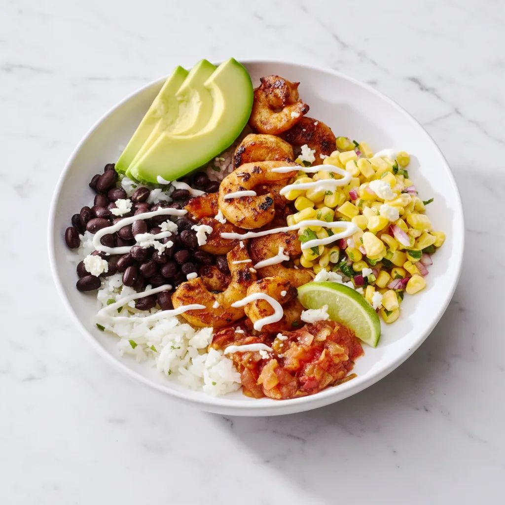 Chipotle Shrimp Taco Bowls