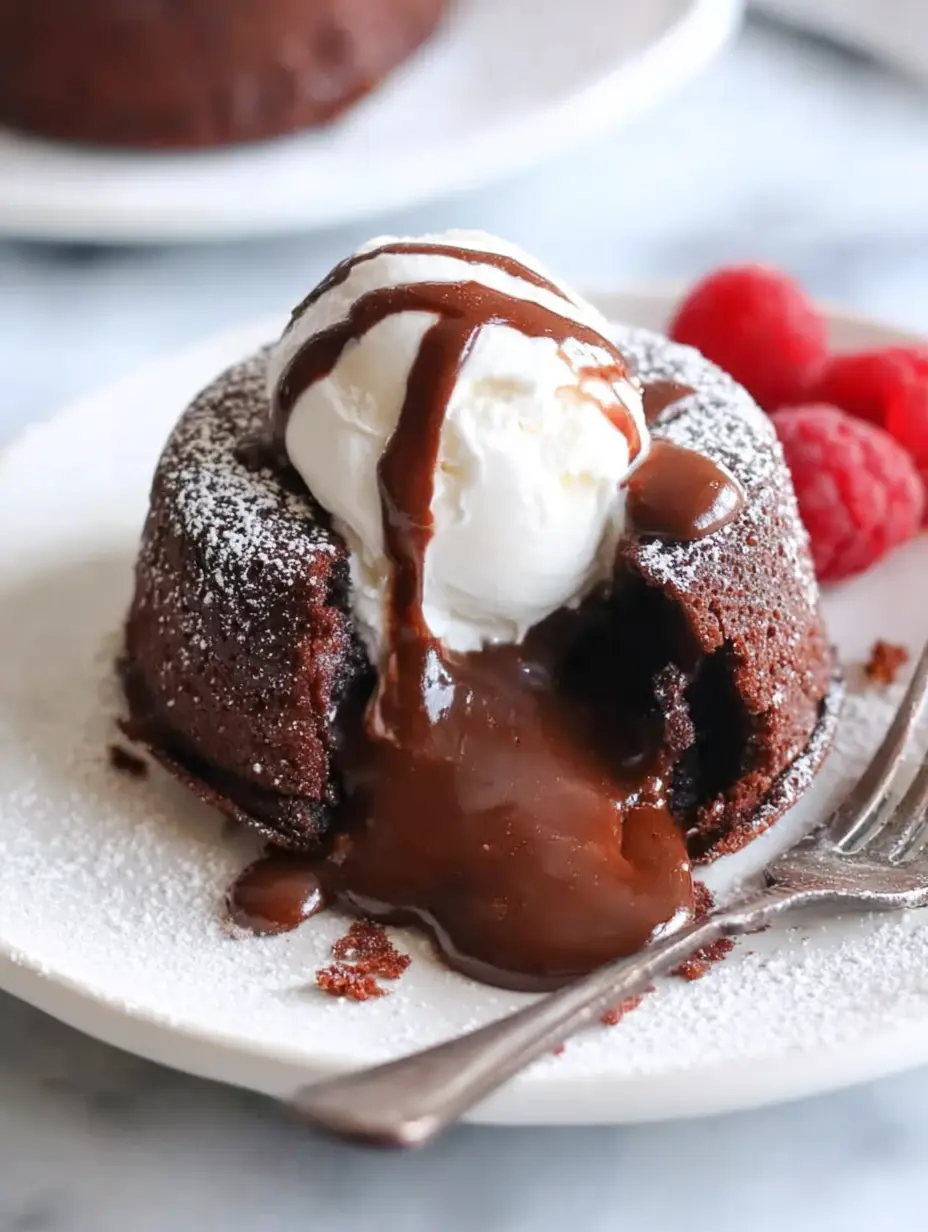 Chocolate Lava Molten Cake