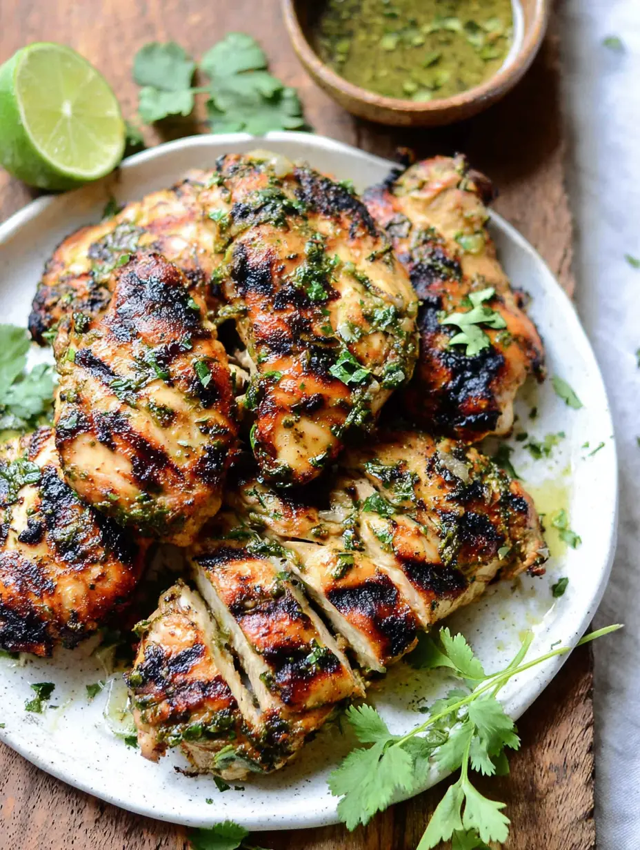 cilantro lime grilled chicken breast