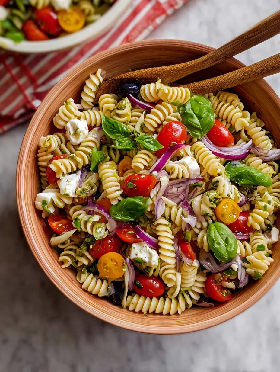Classic Italian Dressing Pasta Salad
