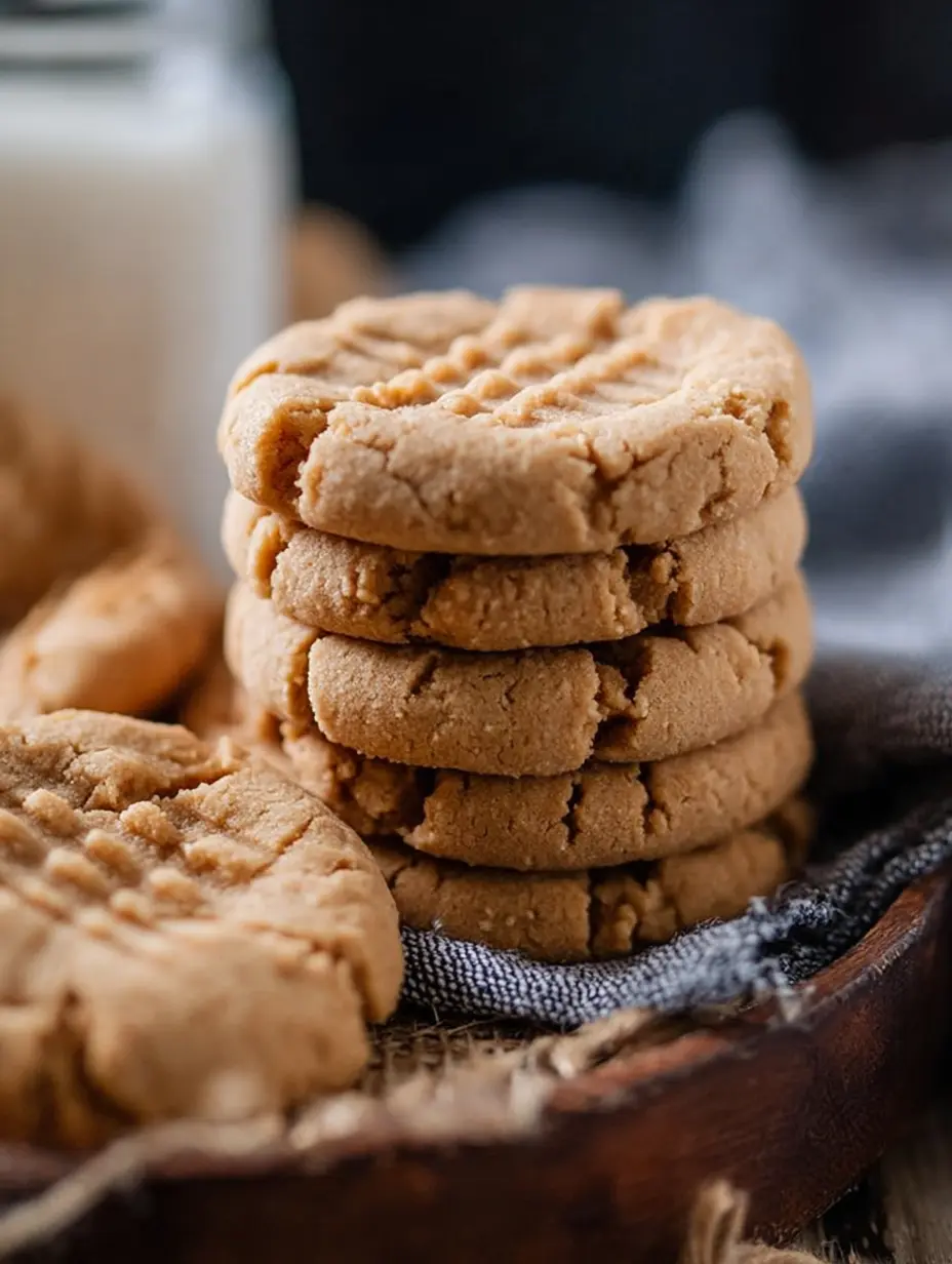 Classic Soft Peanut Butter Cookies