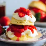 Classic Strawberry Shortcake Biscuits with Fresh Cream