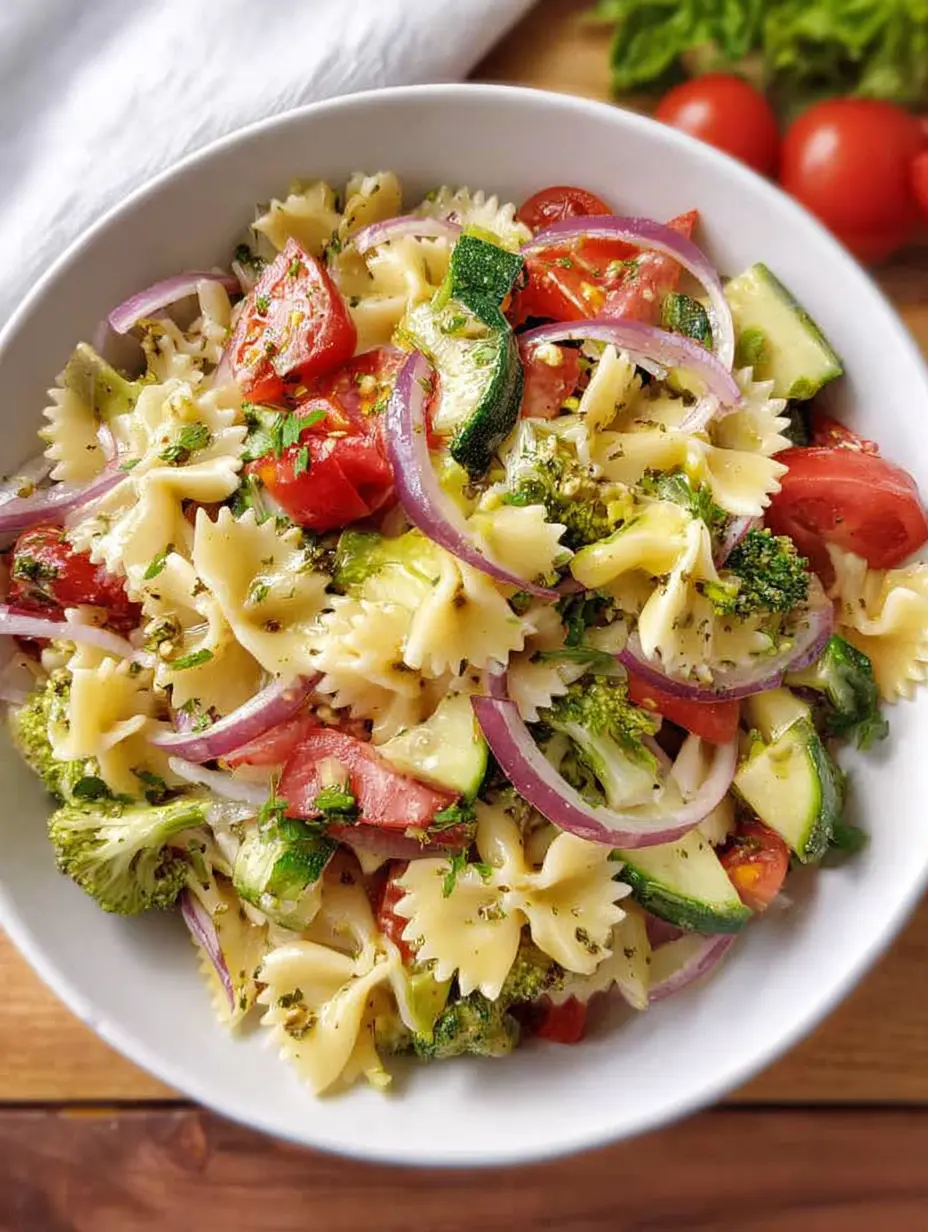 Classic Vegetable Pasta Salad