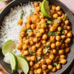 Creamy Coconut-Lime Chickpea Skillet