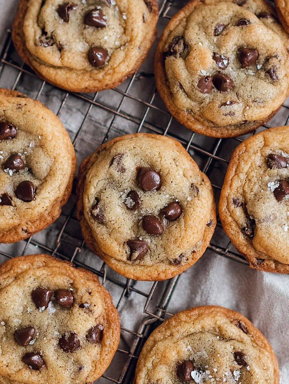 Crispy Edge Chocolate Chip Cookies