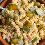 Dill Pickle Pasta Salad