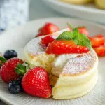 Fluffy Japanese Soufflé Pancakes