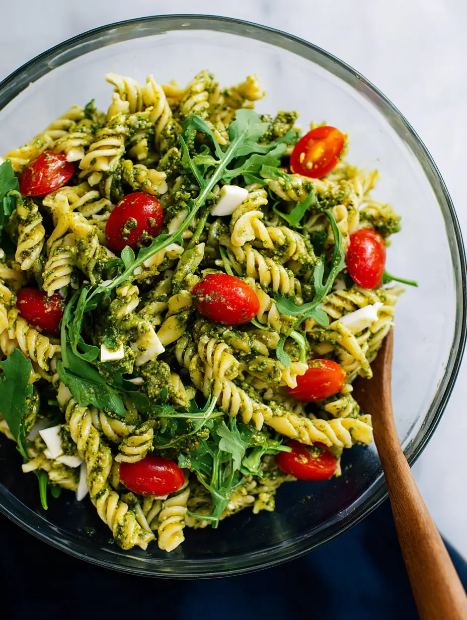 Fresh Pesto Pasta Salad